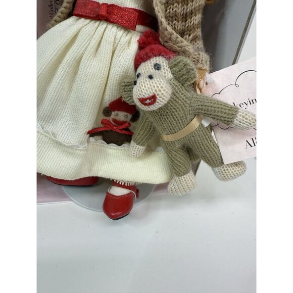 W/ BOX & TAG! Madame Alexander MONKEYING AROUND Doll #38510 2004 Sock Monkey - Picture 4 of 14